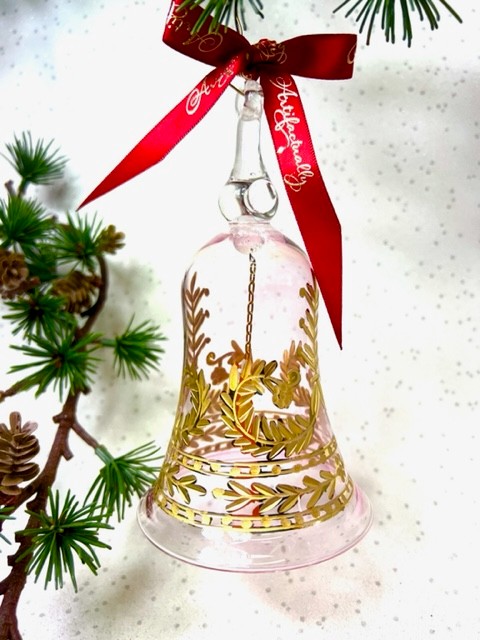 Versailles Etched Bell (L) - Pink