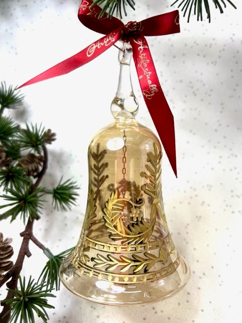 Versailles Etched Bell (L) - Yellow
