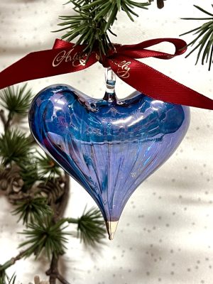 Classic Heart (M) ~ Blue/Silver