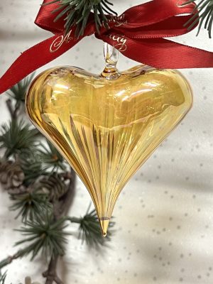 Classic Heart (M) ~ Yellow (gold tip)
