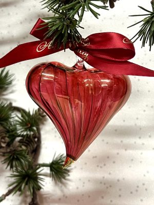 Curly Heart (M) ~ Red