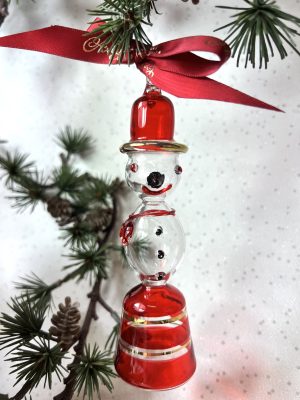 Classic Snowman (L) ~ red