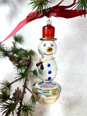Classic Snowman (L) ~ yellow/red/green