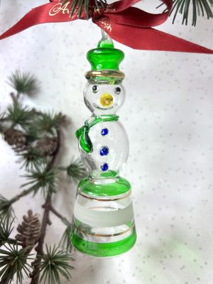 Classic Snowman (L) ~ green