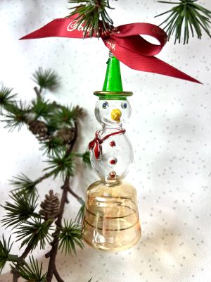 Classic Snowman (L) ~ yellow/red/green