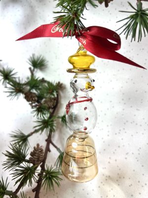 Classic Snowman (L) ~ yellow/red
