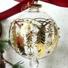 Botanical Dot Ornament (S/M/L) ~ Gold