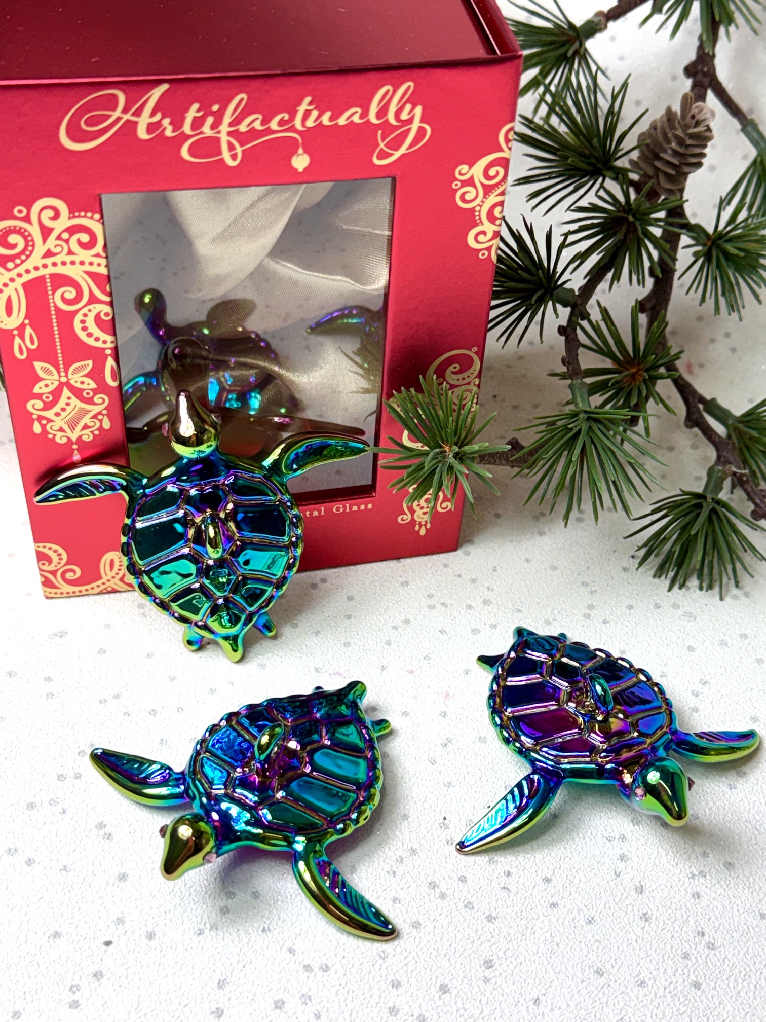 Turtle Ornament ~ Chromatic - Image 4