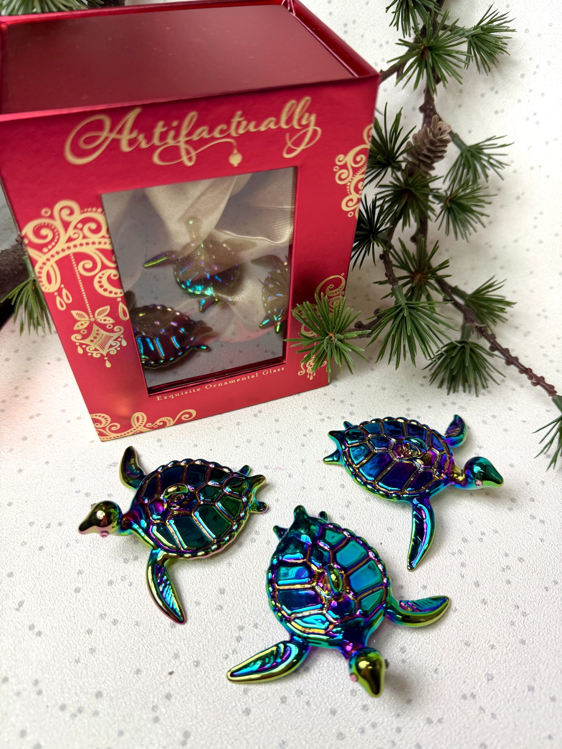Turtle Ornament ~ Chromatic - Image 2